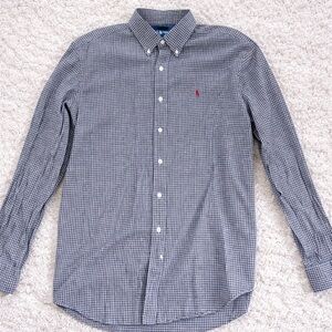 Polo Ralph Lauren Gingham Check Button Down Shirt XL